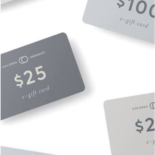 Colored Organics Gift Card
