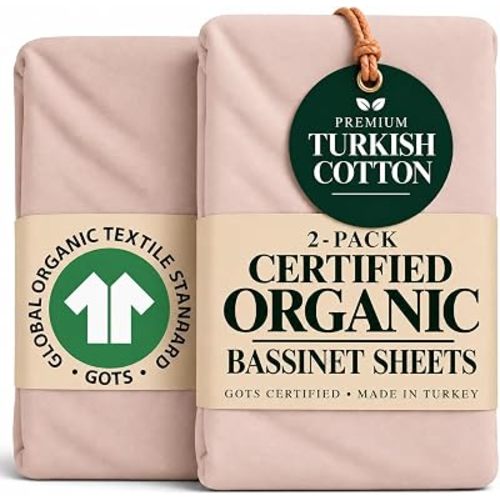 Organic Bassinet Sheets 35x20 for MiClassic