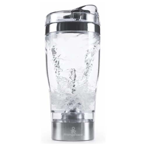 Primo Passi - 16 Oz Portable Formula Mixer Cup, Stainless Steel Acrylic