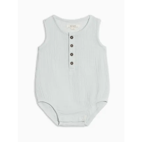 Bowie Muslin Bubble Romper