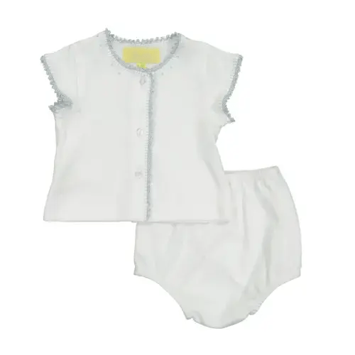 Jersey Crib Set-Blue (Infant/Baby)