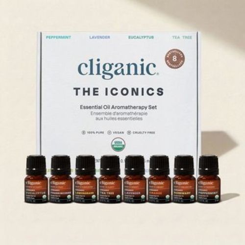 Cliganic Organic Aromatherapy Set, Top 8