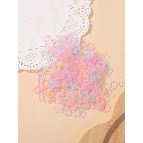 500pcs Colorful Candy-Colored Baby Hair Scrunchies, Cute Baby Hair Ties, Baby Hair Accessories | SHEIN USA