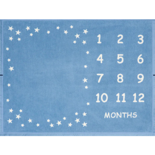 Milestone Mini Fog Blanket (Blue)