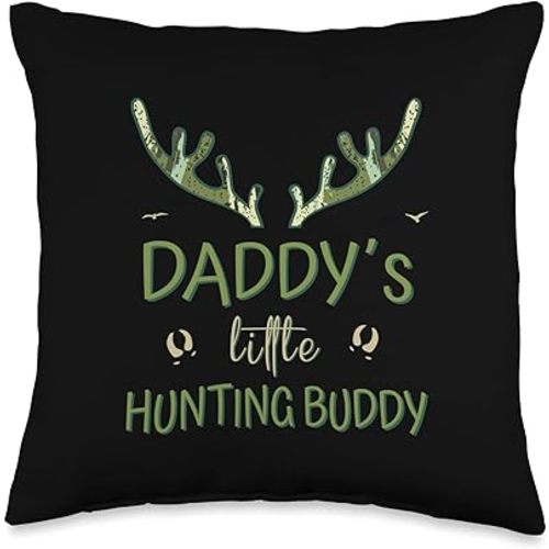 Hunter Son - Daddys Little Hunting Buddy - Troddler Throw Pillow