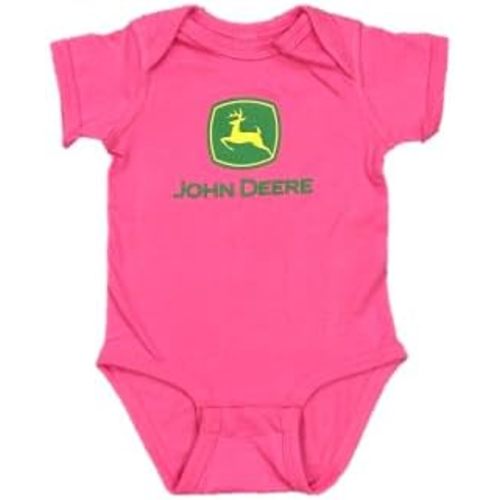 John Deere Infant Bodysuit Baby Onesie, Girl Boy Unisex, Short Sleeve
