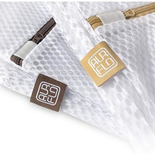 Extra Large Mesh Laundry Bags for Delicates - 2 Jumbo XXL Durable Laundry Bag Mesh Wash Bags with Hanging Loop. Garment Safe and Organizer for Washing Machine, Clothes, Lingerie, Sheets, and Blankets