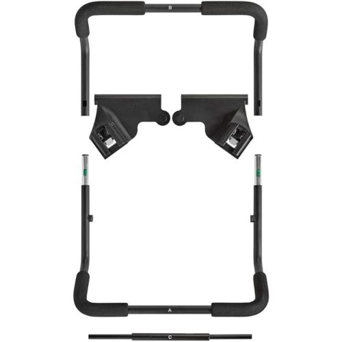 Baby Jogger Chicco/Peg Perego Car Seat Adapters for City Mini 2 and City Mini GT2 Strollers, Black