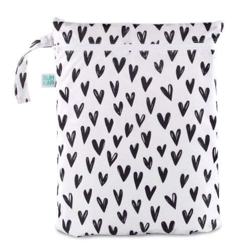 Bumkins Wet/Dry Bag Hearts