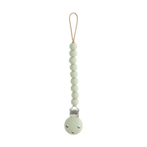 Silicone Pacifier Clip | Hera Sage One Size