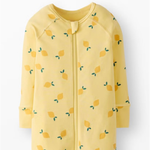 HannaSoft™ Stretch Sleeper - Lemons 6-12M