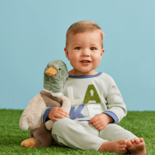 Duck Plush Woobie | Cute and Comforting Plush Toy | Mud Pie