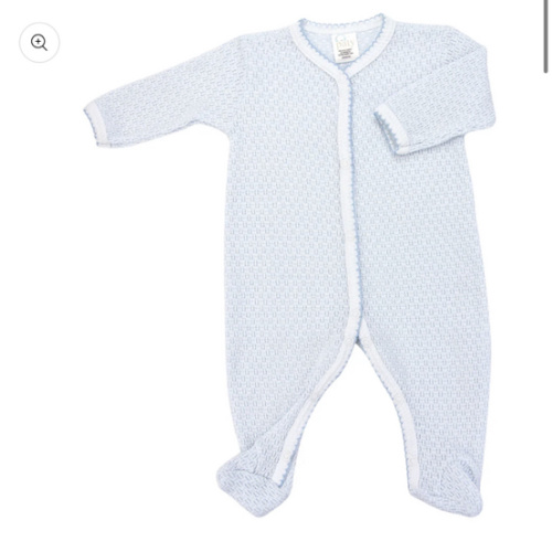 PatyKnit™ Solid Color Footie - PatyInc