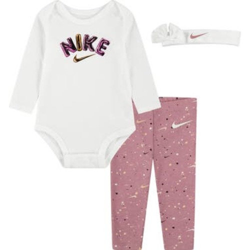Swoosh Party Bodysuit, Leggings & Headband Set