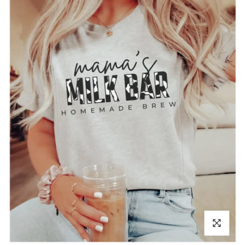 Mama's Milk Homemade Brew Breastfeeding T-shirt