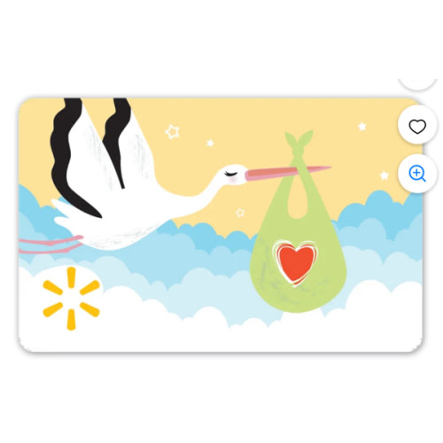 Baby Classic Stork Walmart Gift Card