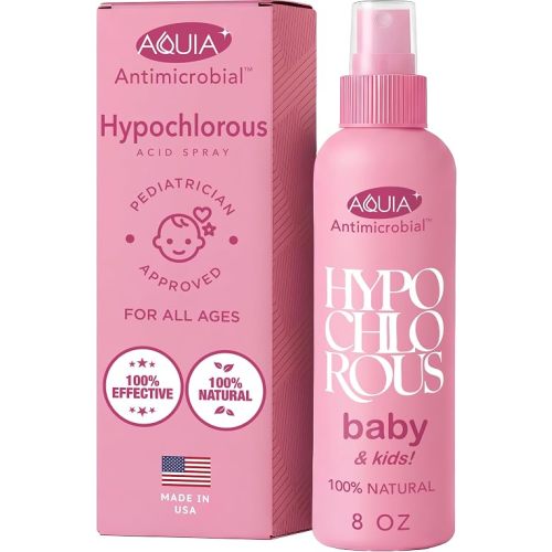 Hypochlorous Acid Spray Baby + Kids; Baby Skin Repair, Hand Cleanser | 8 oz