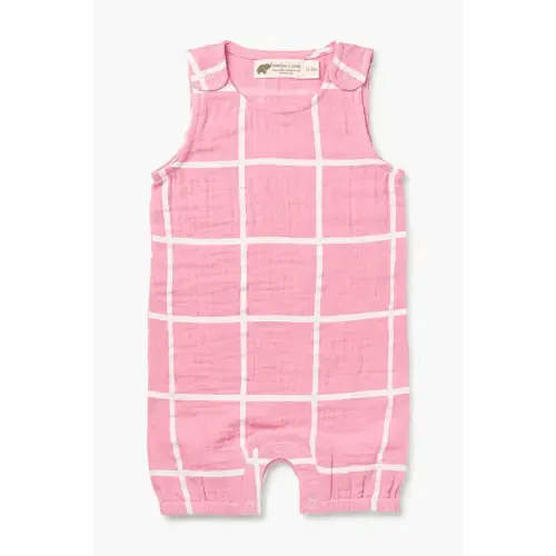 Gauze Bubble Romper - Organic Baby Clothes - Monica + Andy