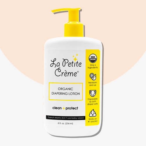 Organic French Diapering Liniment Lotion - Pump Bottle - 8 oz Default Title