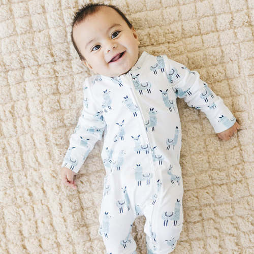Llama Zip Romper