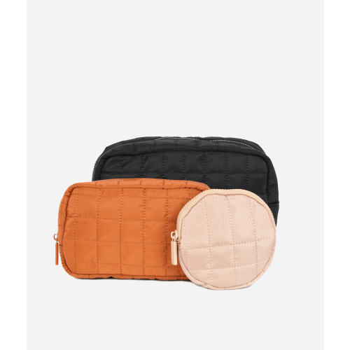 The Quilted Pouch Set