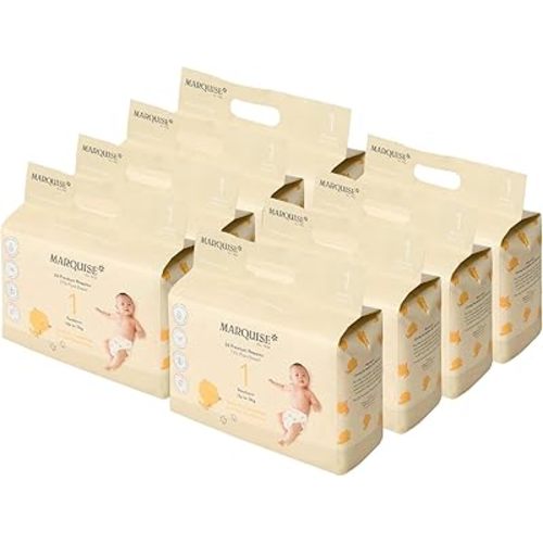 73% Plant Based Nappies, Size 1 Newborn 0-5 kg (Pack of 8 x 26)