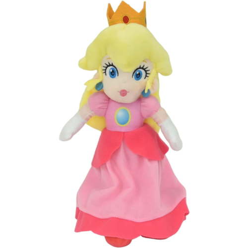 Super Mario Character Princess Peach 8 Inch Stuffed Plush Toy Doll