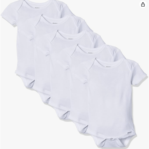 Gerber Baby 5-pack Solid Onesies Bodysuits