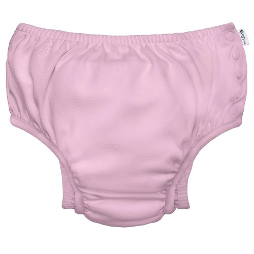 i Play Girls Reusable Absorbent Baby Swim Diapers Light Pink 3T