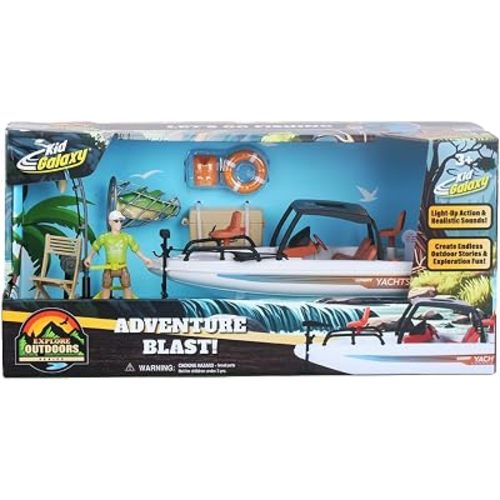Adventure Blast Fishing Fun Playset for Kids Ages 3+