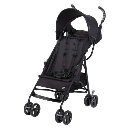 Free Shipping! Baby Trend Lightweight Stroller for Toddlers, Princeton Black with Canopy, 5-Point Harness, Large Storage Basket