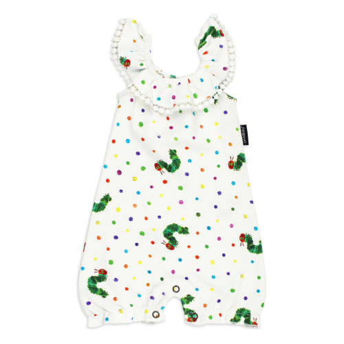 Organic Bubble Romper in Caterpillar – L'ovedbaby