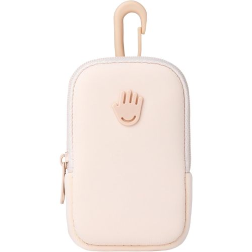 Touchette Zippered Pouch with Snap Hook – Attachable Bag Accessory Compatible with 1 FL OZ Touchland Hand Sanitizer