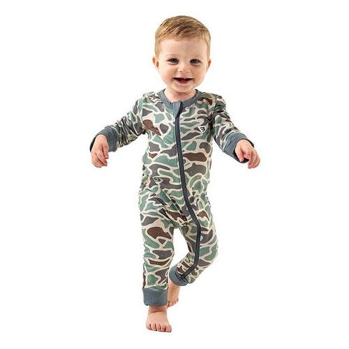 Baby Burlebo Full Zip Convertible Pajamas