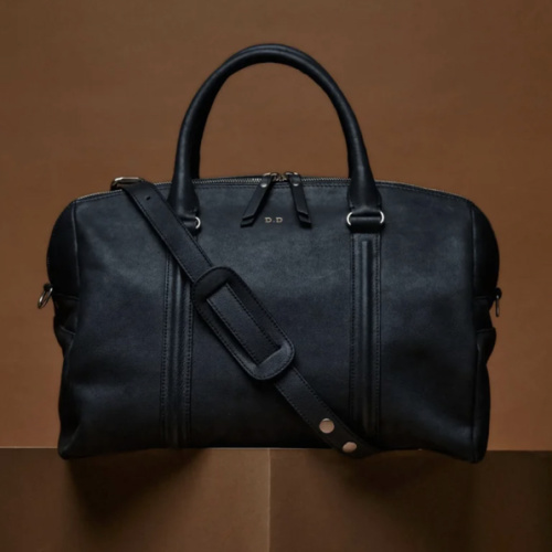 Josefina Large Black - Luxury Leather Diaper Bag | Handcrafted in Spain – Josefina Bags