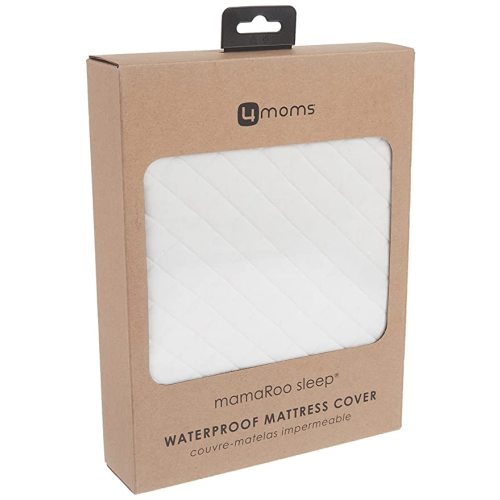 4moms mamaRoo Sleep Bassinet Waterproof Mattress Cover, White