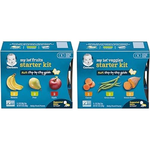 Gerber My First Fruits and Veggies Starter Kit Variety Pack (Variety Pack)