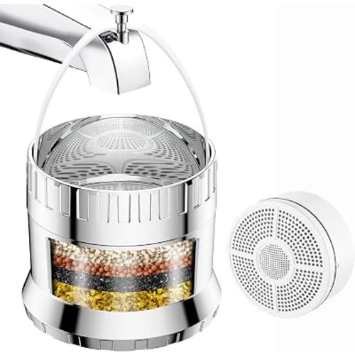 JDO Bath Filter for Tub Faucet - Upgraded 3000 Gallon Bathtub Water Filter