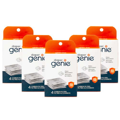 5 Pack - Diaper Genie Carbon Filter, 4 Count