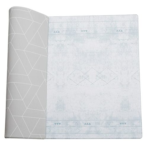 LITTLE Bot Ofie mat, Baby Play mat (Oracle + Zen line, Large)