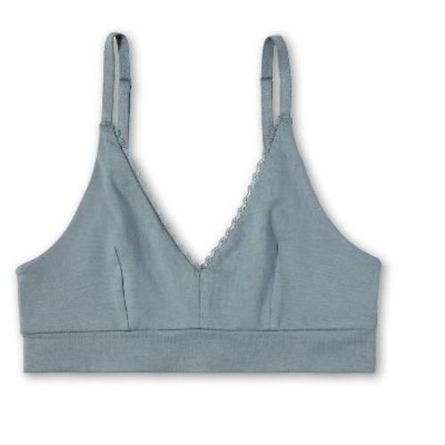 Pact Women's Organic Cotton Pretty Plunge Bra