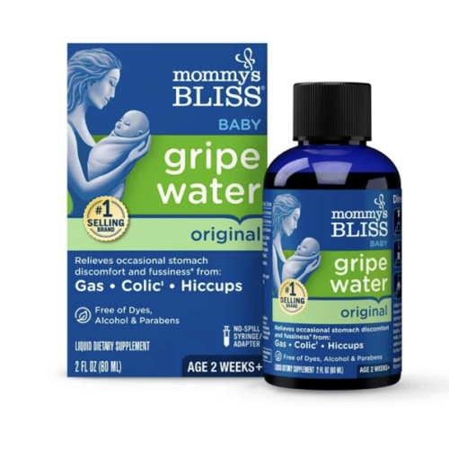 Mommy's Bliss Gripe Water Original, Relieves Stomach and Gas Discomfort, 2 fl oz - Walmart.com