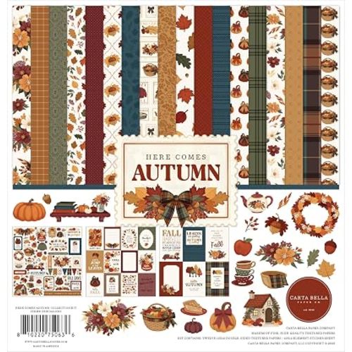 Carta Bella Here Comes Autumn Collection Kit