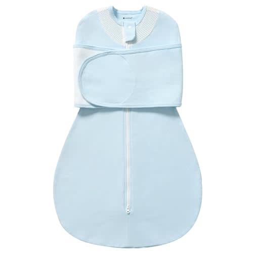 usbettas Swaddles for Newborns, Breathable 100% Cotton Sleepsack Swaddle, 3-Way Adjustable Transitional Swaddle