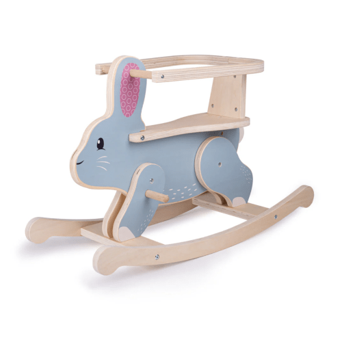 FSC Certified Rabbit Rocking Toy | Ride On Toys | Bigjigs Toys | Over The Moon