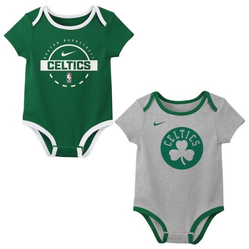 Infant Nike Boston Celtics Two-Piece Bodysuit Set
