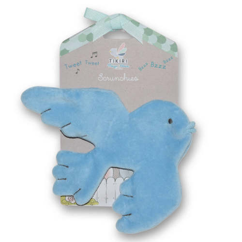 Tikiri Crinkle Scrunch Sensory Toy - Bird
