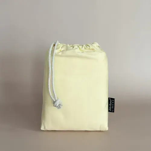 Little Human Linens Co-Sleeper Bassinet / Change Pad Waterproof Sheet - Limoncello | Baby Bunting AU