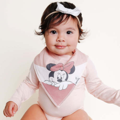 4 Pack Baby Bandana Bibs - Minnie Mouse