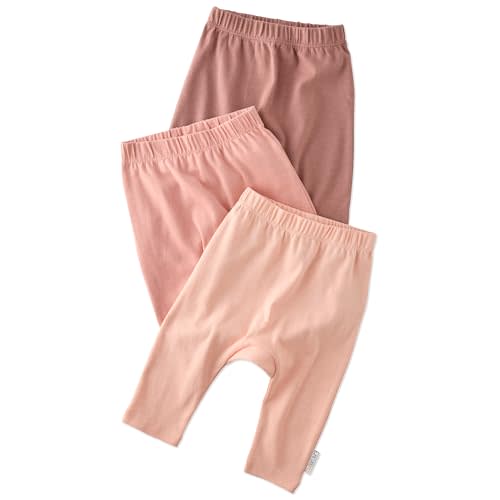 Butterblu Unisex-Baby Harlowe 3-Pack Pants​ 100% Organic Cotton for Baby Boys & Girls